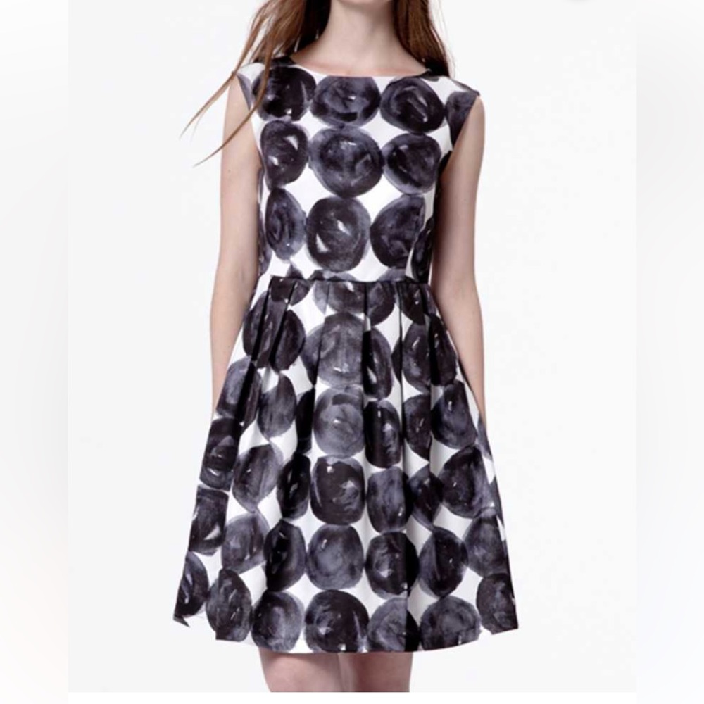 Dear Creatures black/white dress size small